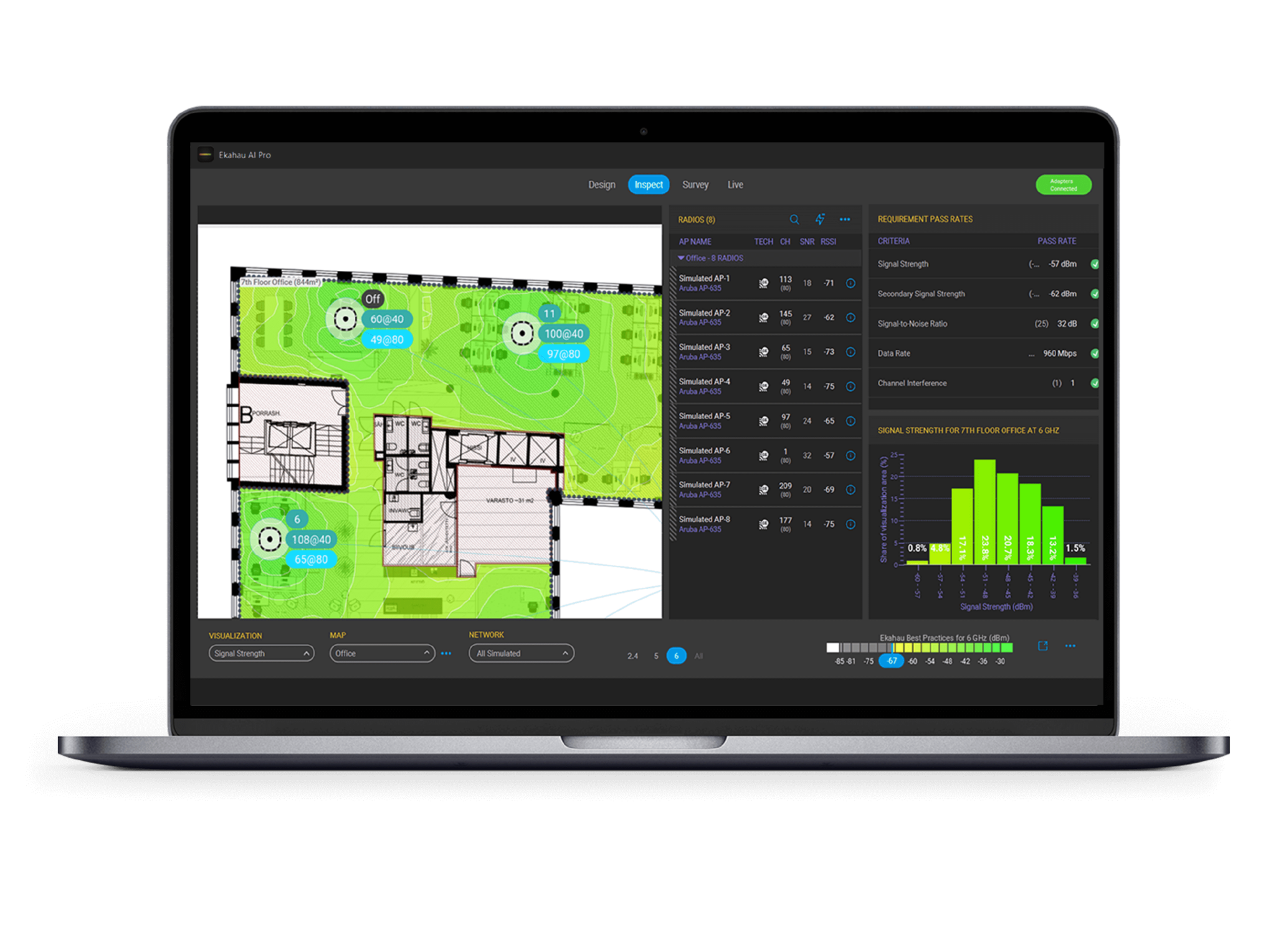 Ekahau AI Pro WiFi Design and Site Survey LEVER Technology Group