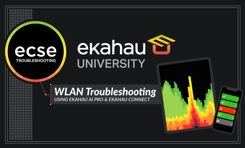 Ekahau ECSE Troubleshooting courses